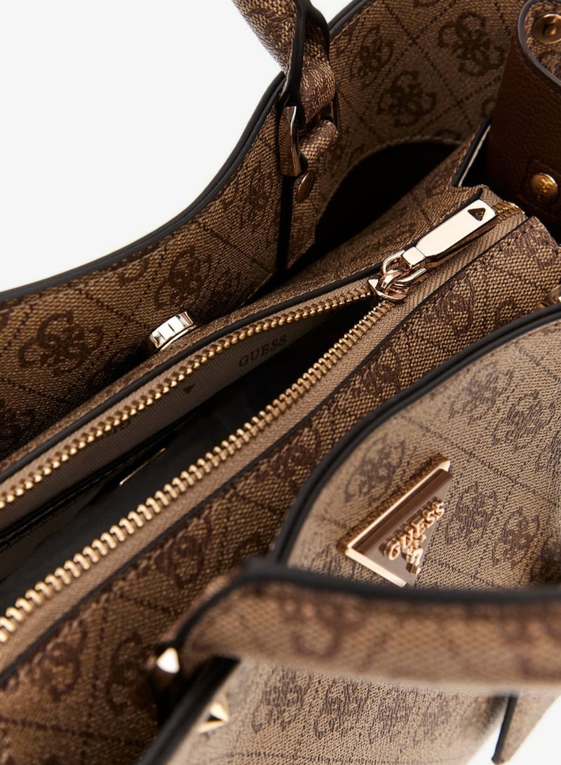 GUESS Meridian II Girlfriend Satchel Bag - Image 4