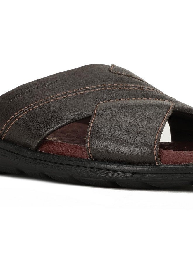 Hush Puppies Mens CHARLES MULE E Brown Slipper UK 8 (8744253) - Image 5
