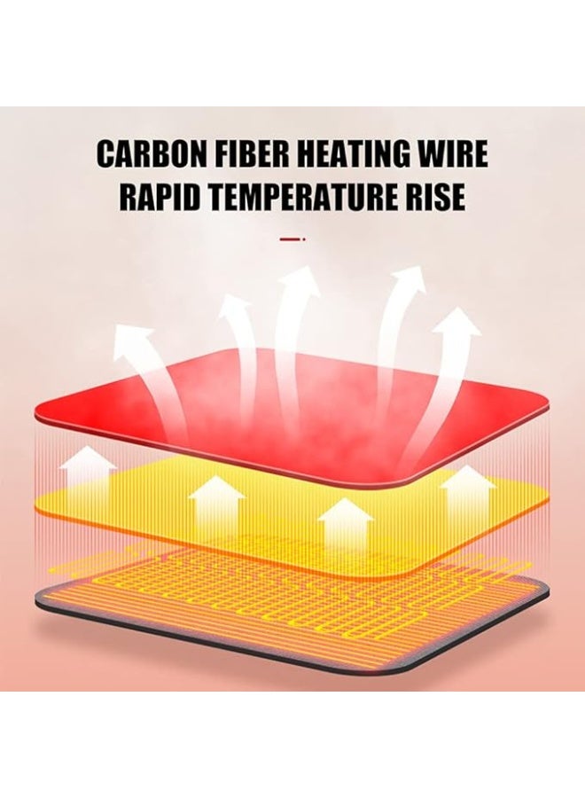 Thickened and extended heated socks, rechargeable battery, 2200mAh, unisex, three heating modes, suitable for mountaineering, hiking, hunting, cycling, battery included (grey). - Image 5