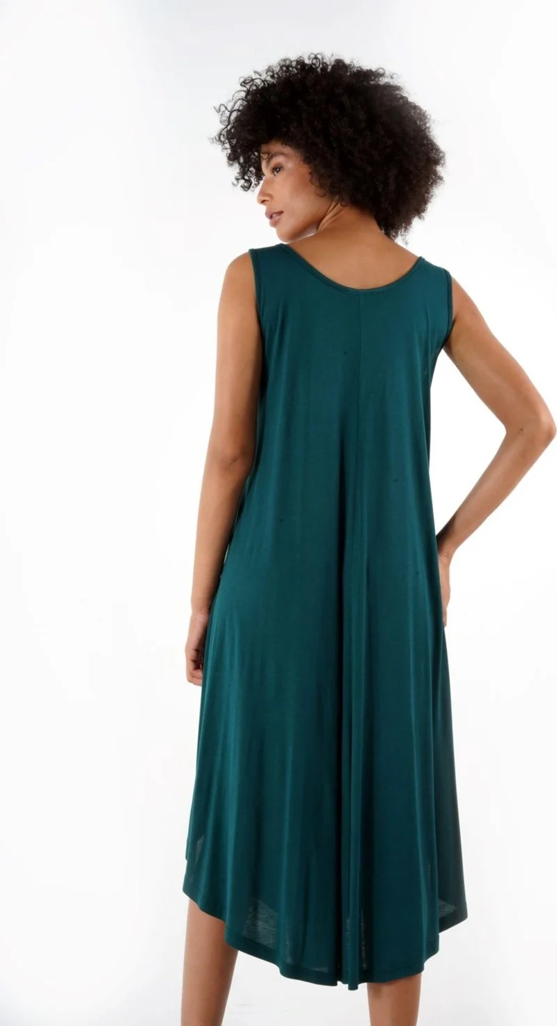 Alexander Gardi Sleeveless Jersey Dress
