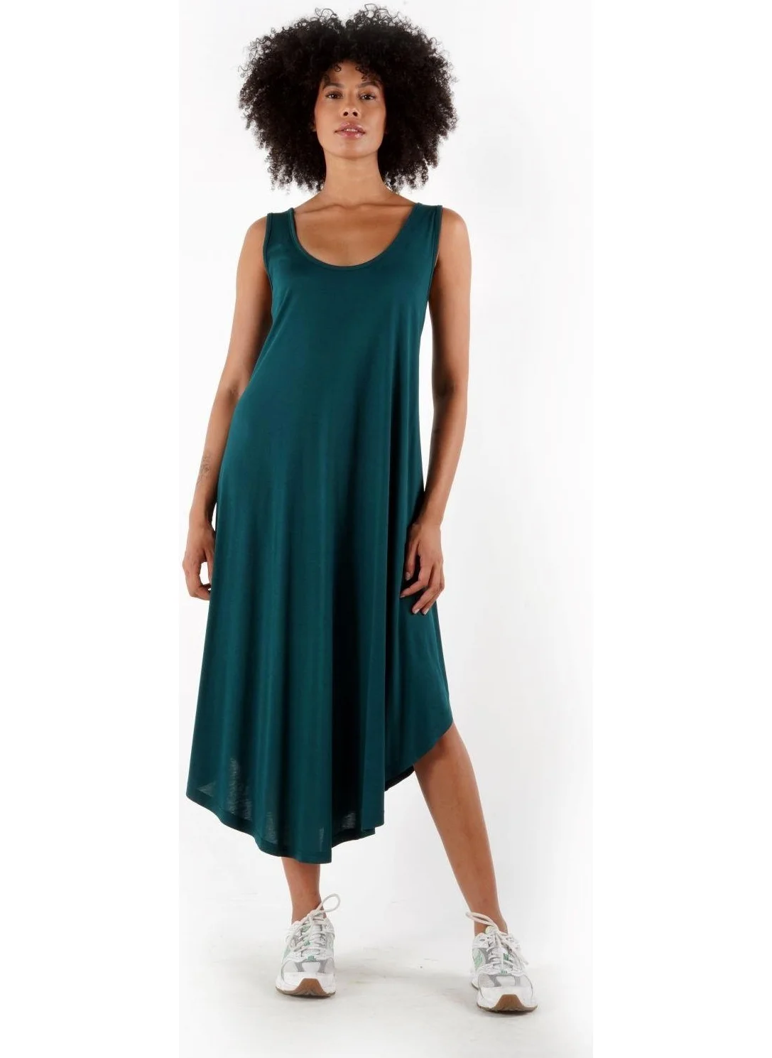 Alexander Gardi Alexandergardi Asymmetric Cut Sleeveless Dress (B23-00114)