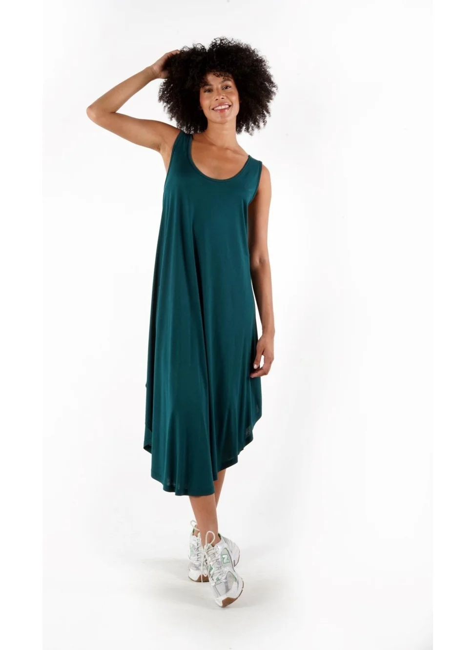 Alexander Gardi Alexandergardi Asymmetric Cut Sleeveless Dress (B23-00114)