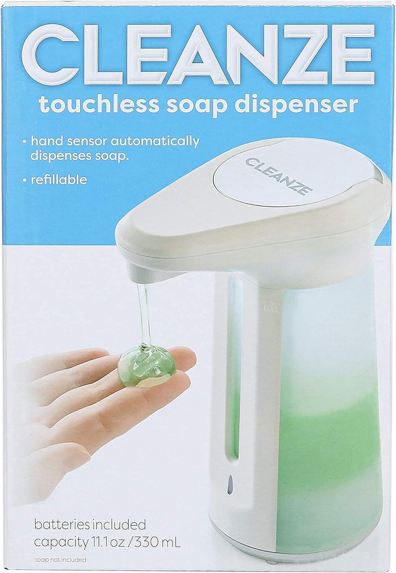 Touchless Automatic Soap Dispenser | Hands-Free, Holds up to 11.1oz Liquid Soap