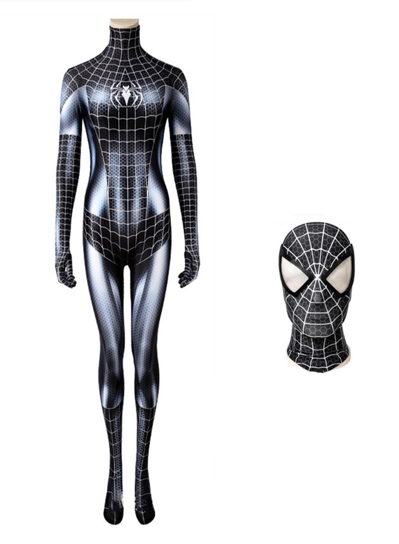 Spider-Man tights female cosplay costume with mask set - Image 1