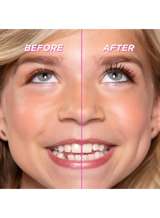Petite 'N Pretty Petite 'n Pretty Fully Feathered Volumizing Mascara - Non-Toxic Makeup for Kids, Tweens and Teens - Adds Instant Thickness and Definition  - Image 4
