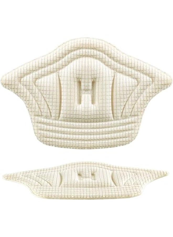 بطانات أحذية لكعب الأحذية الفضفاضة كبيرة جدًا بطانات داخلية لكعب القدم واقيات الكعب للنساء والرجال لعدم جروح القدم قطعتين - Image 5