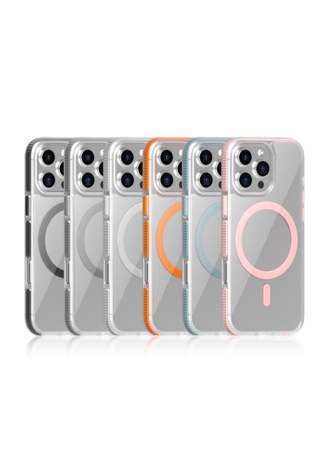 S-TOP Case For iPhone 13 Pro Ice Skin MagSafe PC Hybrid TPU Phone Case - Image 2