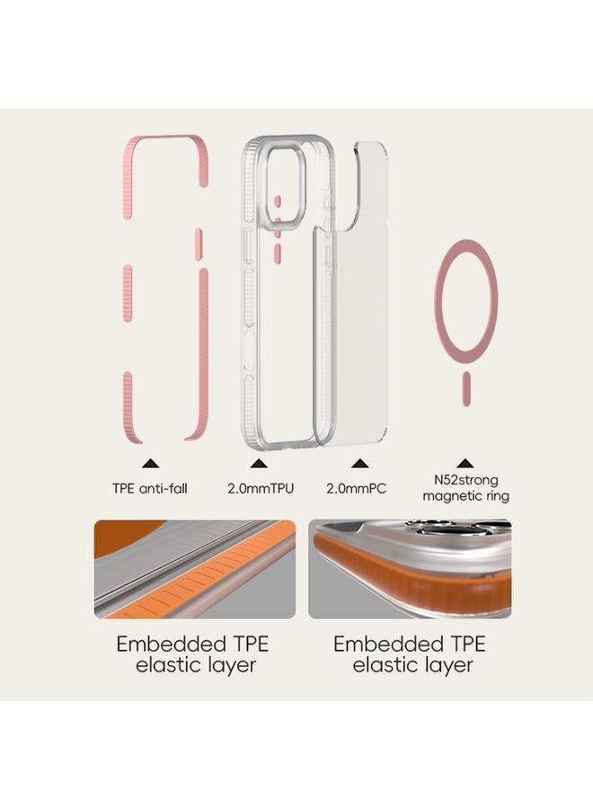 S-TOP Case For iPhone 13 Pro Ice Skin MagSafe PC Hybrid TPU Phone Case - Image 3