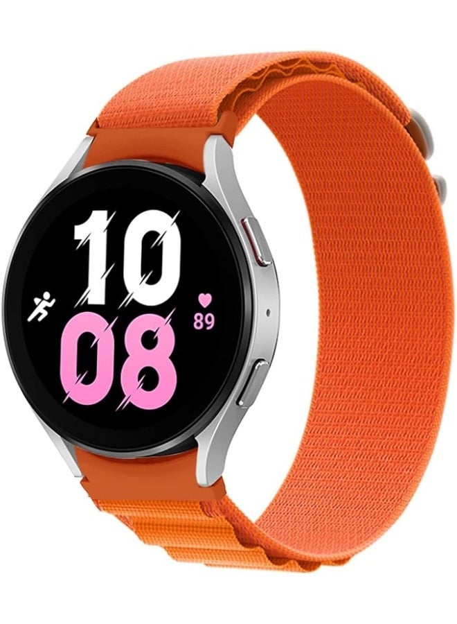Alpine Loop Band Sport Nylon 20mm Compatible with Samsung Galaxy Watch 7/6/5/4 (40mm 44mm), Galaxy Watch 5 Pro (45mm), Galaxy Watch S2 Classic/Active 2 (40mm 44mm), Amazfit GTS 2/2e/3/3 Pro/4, GTS Mini Series (2/3/4 Mini), Bip 3 Pro – Adjustable Durable Replacement Strap for Men and Women - Image 2