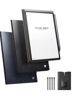 iFLYTEK AINOTE Air2 8.2" E Ink Tablet – 4-in-1 Digital Notebook with Stylus Pen (Eraser Tip), One PU Leather Case, 5 Felt Tip Refills & ChatGPT Support – Ideal for Note-Taking, Studying & Meetings  - Image 1