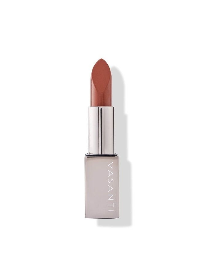 Vasanti Cosmetics - VASANTI My Time Lipstick (Your Time) - Long-Lasting Hydrating Rich in Colour Gel Matte Beauty Lipstick - Paraben-Free, Never Tested on Animals - Image 1