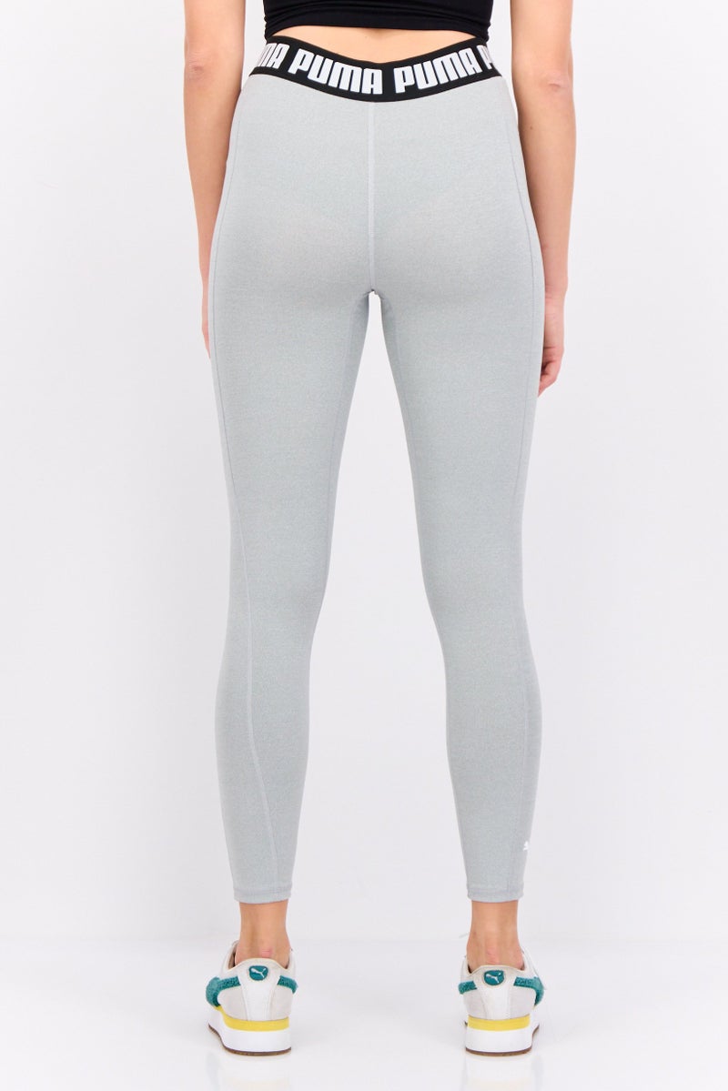 PUMA Women Tight Fit Pull-On Training Tight, Light Grey Heather - Image 3