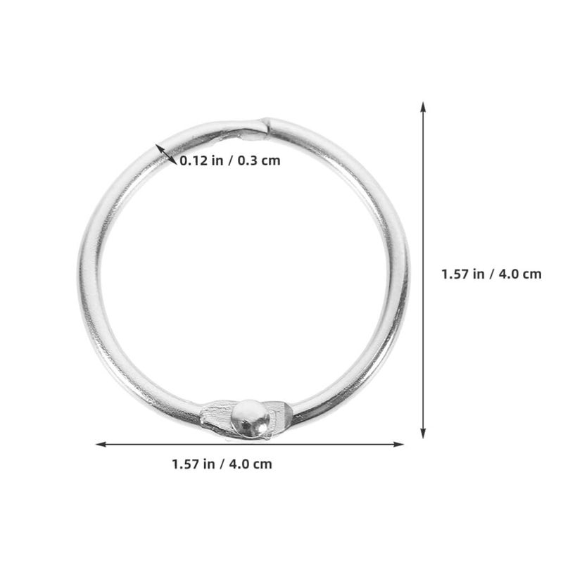 20Pcs Metal Binder Clasps Strong Hold for Office Home School Organization - Image 5