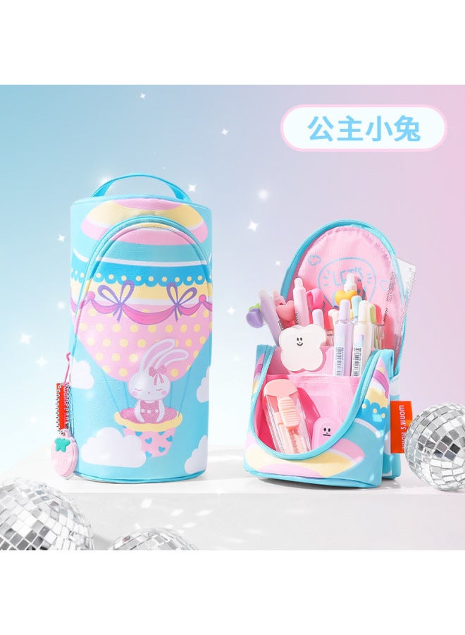 New Style Pencil Case For Elementary School Students, Unique Design, Large Capacity Stationery Bag, Children's Pencil Box, High Aesthetic Value For Girls And Boys