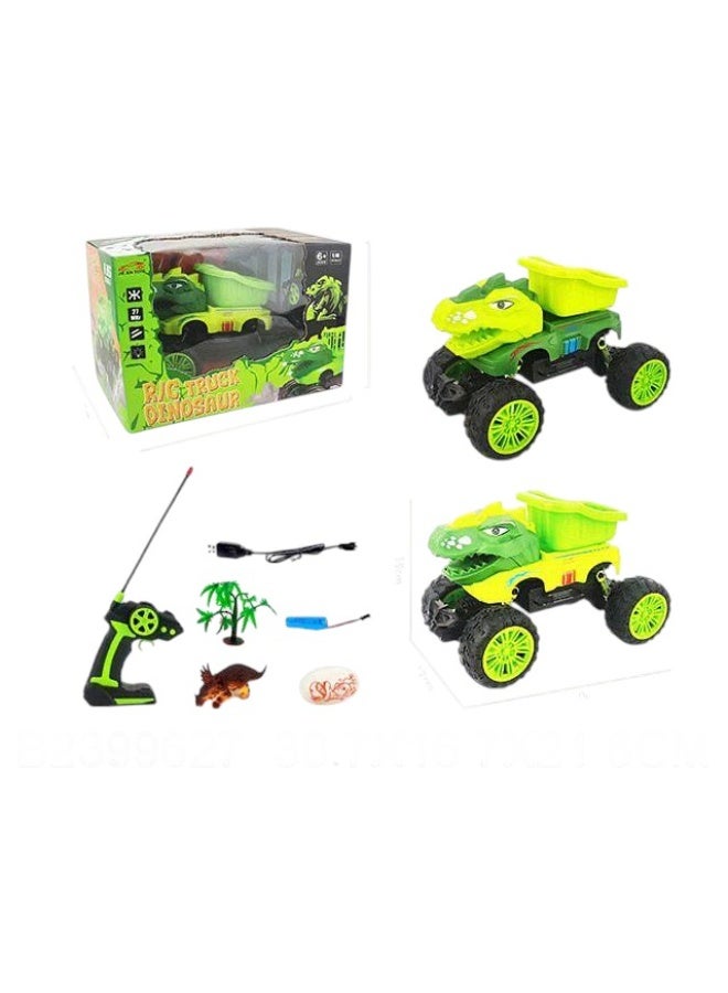 دينو شاحنة الإطفاء الديناصورية العملاقة سيارة تحكم عن بعد