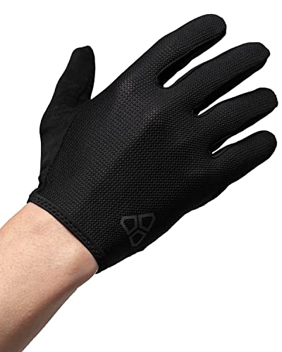 DUEECO Cycling Gloves with 3MM XRD Padding Palm Classic Mountain Bike Riding Gloves for Men Women - Touch Screen Compatible - Image 1