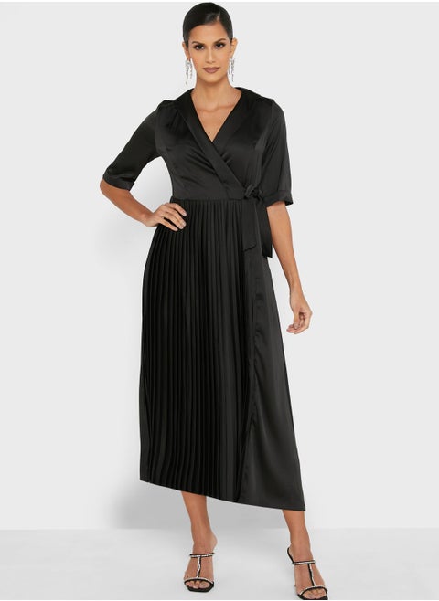 Wrap Tie Dress