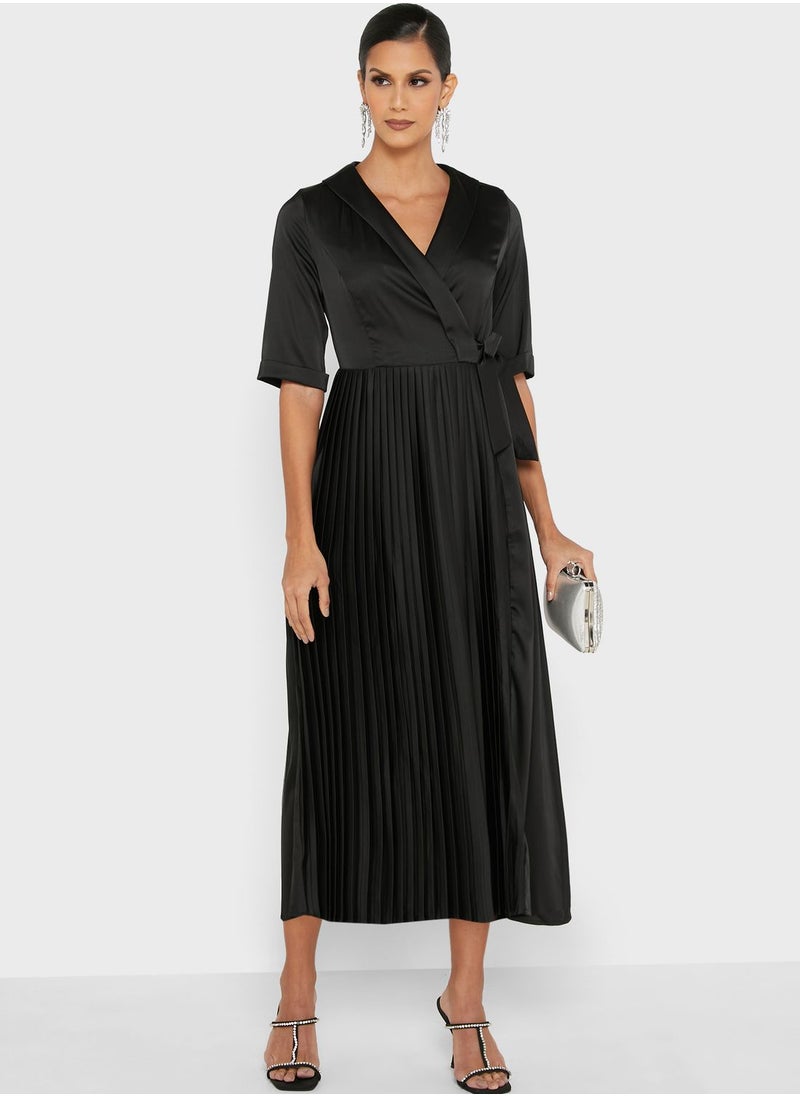 Khizana - Wrap Tie Dress - Image 1