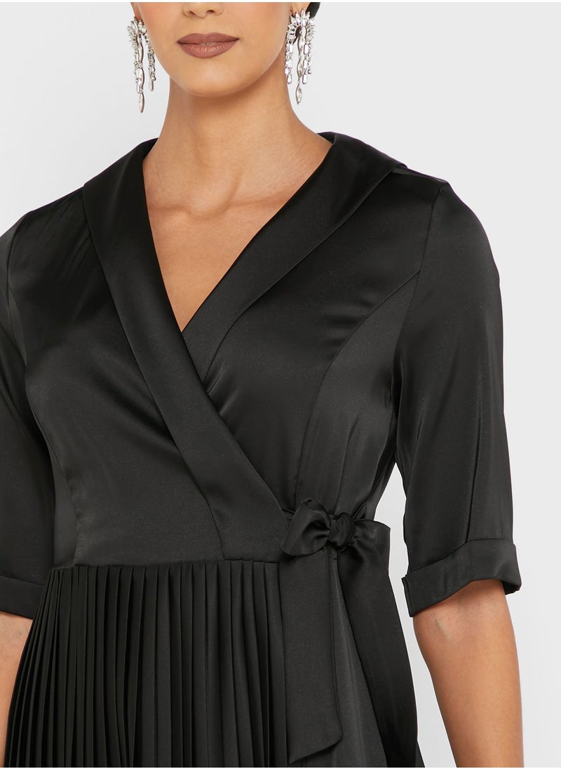 Khizana - Wrap Tie Dress - Image 1