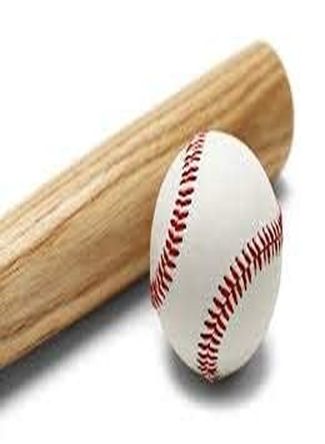 RAKSO Wooden Base Bat Willow Baseball Bat with 2 Base Balls Poplar Willow Baseball Bat 32 inch - Image 2