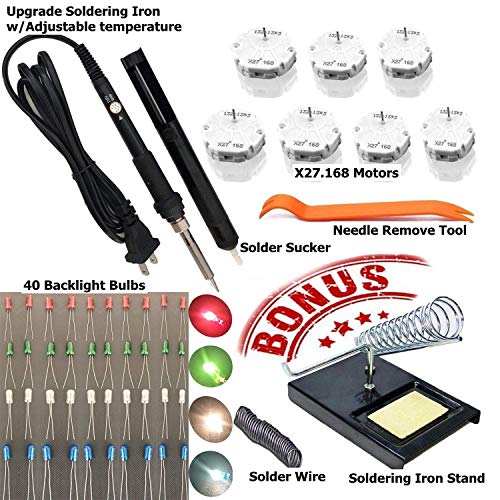 Dr.Roc Instrument Cluster Gauge Stepper Motor Repair Kit Fits X27 168 03 to 06 with 7 Stepper Motors Soldering Iron Solder Sucker Compatible with Chevy Silverado GM GMC - Image 2