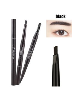 Drawing Without Dignity Retractable Eyebrow Pencil Black Double Sided Fine Tip draws defines and fills eyebrows  - Image 1