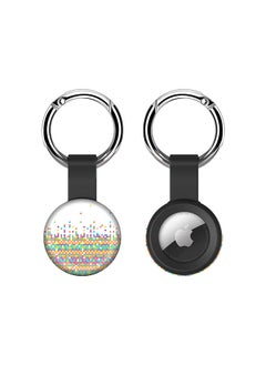 Airtag Case Metal Key Ring with Tough Case for Apple Airtag cover - Falling Tiles