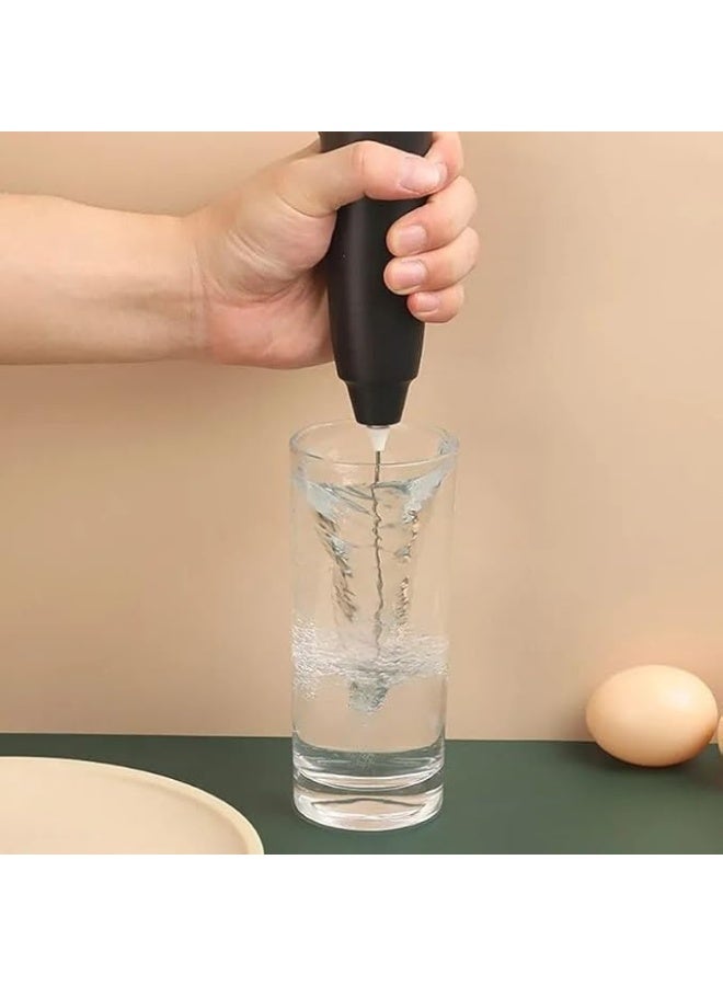 مضرب رغوة للمشروبات 2×1 يعمل بالبطارية – وخامة قوية للاستخدام اليومي K - Image 4