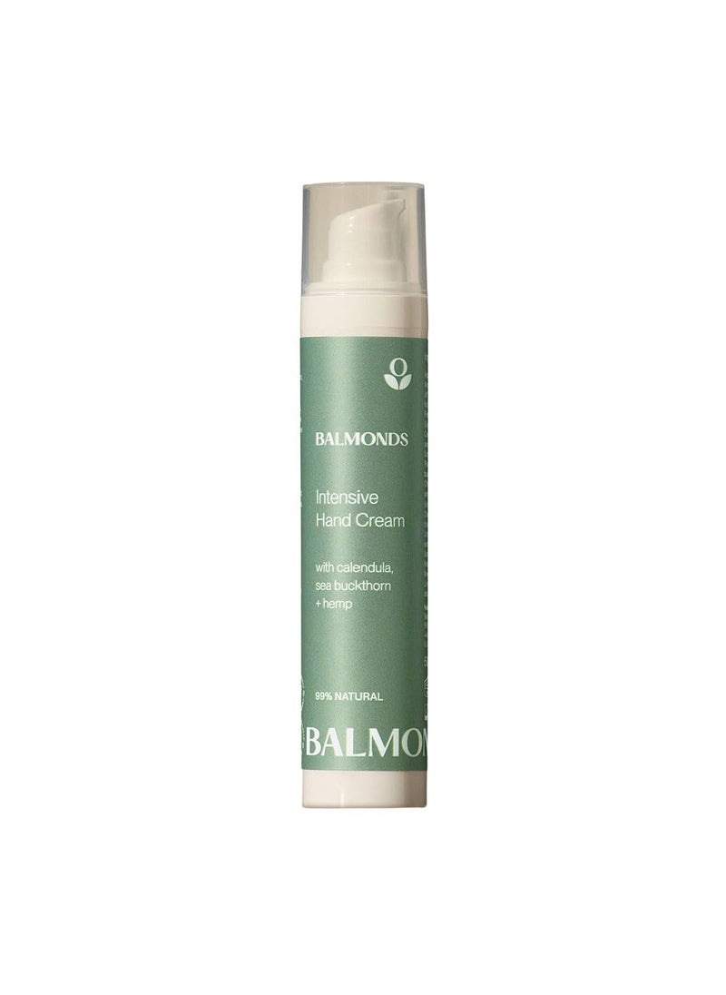 Balmonds - Balmonds - Intensive Hand Cream - 1.8oz. (50ml) - 100% Natural Hand Lotion For Dry Hands - Fragrance Free - Vegan & Cruelty Free - All Skin Types - Image 1