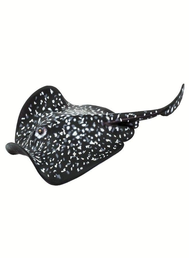 Safari Ltd. Marble Ray Figurine - Realistic 8" Sea Creature Figure - Educational Toy for Boys, Girls and Kids Ages 3+ - Image 2
