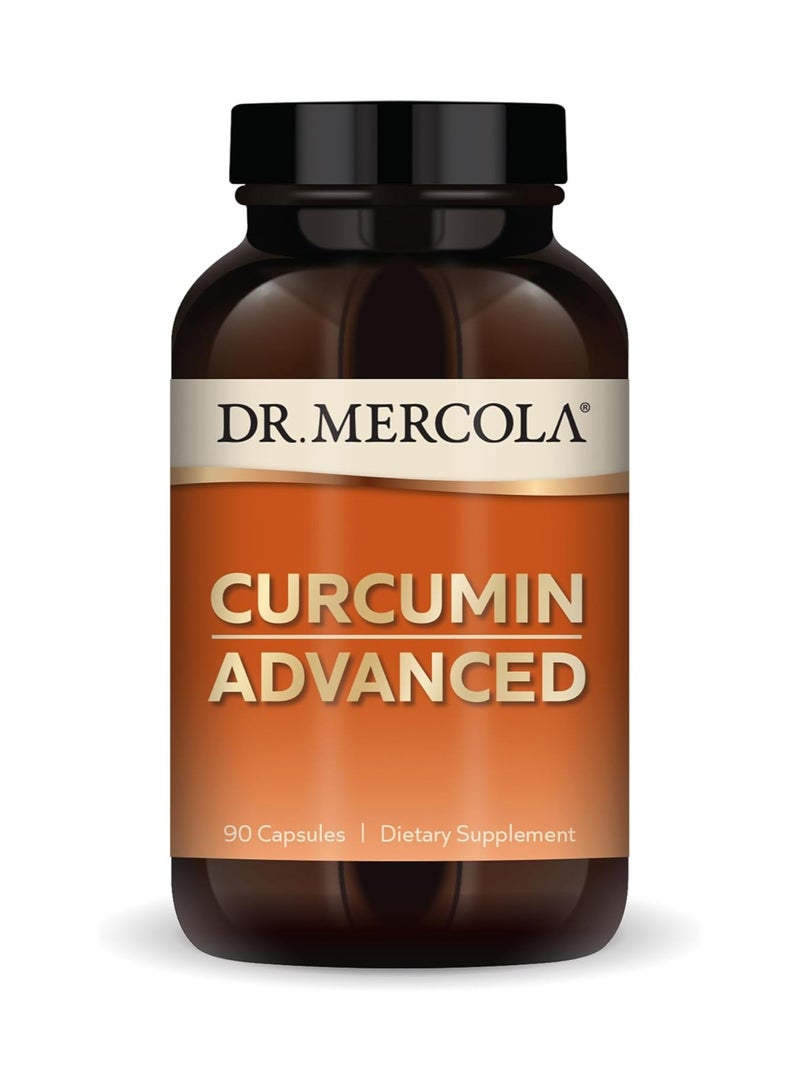 Dr. Mercola كركمين متقدم 500 ملغ لكل كبسولة 90 كبسولة مكمل غذائي