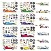 OTAITY 24 Sheets Car Stickers for Kids Make Your Own Stickers DIY Race Car Sticker Race Party Favors Birthday Party Decorations - Image 3