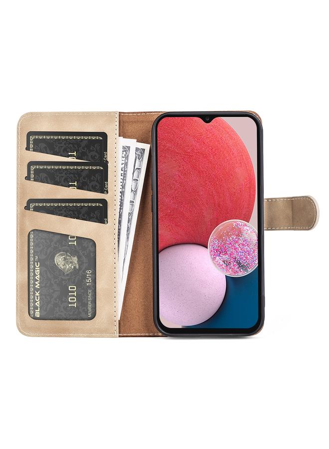 S-TOP Case For Samsung Galaxy A13 4G Stitching Horizontal Flip Leather Phone Case - Image 3