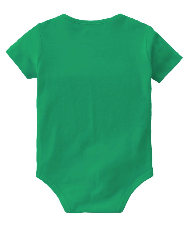 Baby Buzz 4 Months Teddy Bear Baby Milestone Dress– Cute Monthly Photoshoot Outfit | Baby Birthday Romper | 100% Cotton Bodysuit for Baby Boy & Girl (4 Months, Green, 3-6 Months) - Image 3