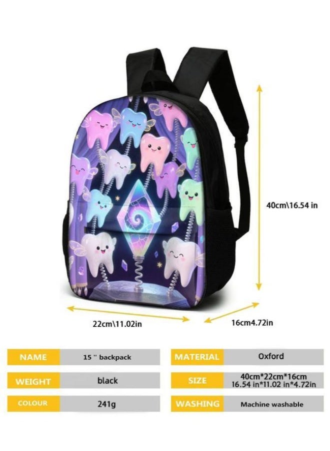 Bright Li Fire Backpacks + handbags + stationery bags | Back-to-school season/festival gifts | Cartoon bag three-piece set, easy to deal with various occasions (available for students, children, friends outings, mountain climbing, school, etc.) - 108 - Image 5