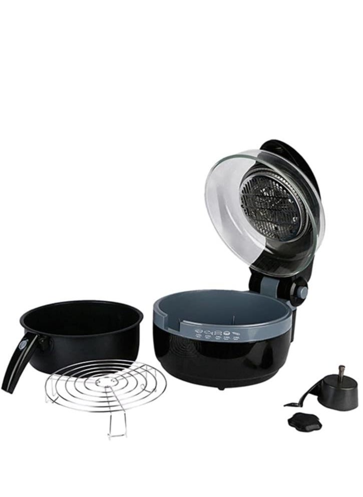 ATC 4-in-1 Automatic Halogen Cooker 9L 1000W Oil-Free Healthy Cooking Multi-Function Oven Fryer Roaster Baker Digital Control Panel Easy Carry Handles Easy Clean Durable Halogen Heating System H-MX3015P  - Image 5
