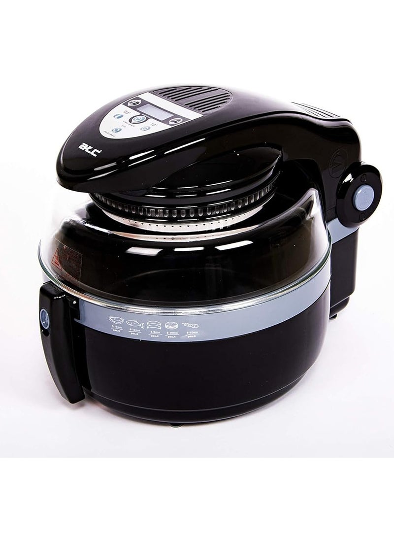 ATC 4-in-1 Automatic Halogen Cooker 9L 1000W Oil-Free Healthy Cooking Multi-Function Oven Fryer Roaster Baker Digital Control Panel Easy Carry Handles Easy Clean Durable Halogen Heating System H-MX3015P  - Image 2