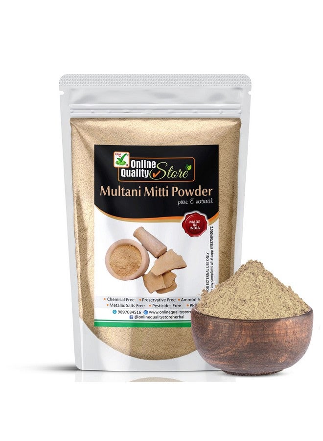 Online Quality Store 100% Natural Multani Mitti Powder (Fullers Earth) For Face Pack And Hair Pack (900) - Image 1
