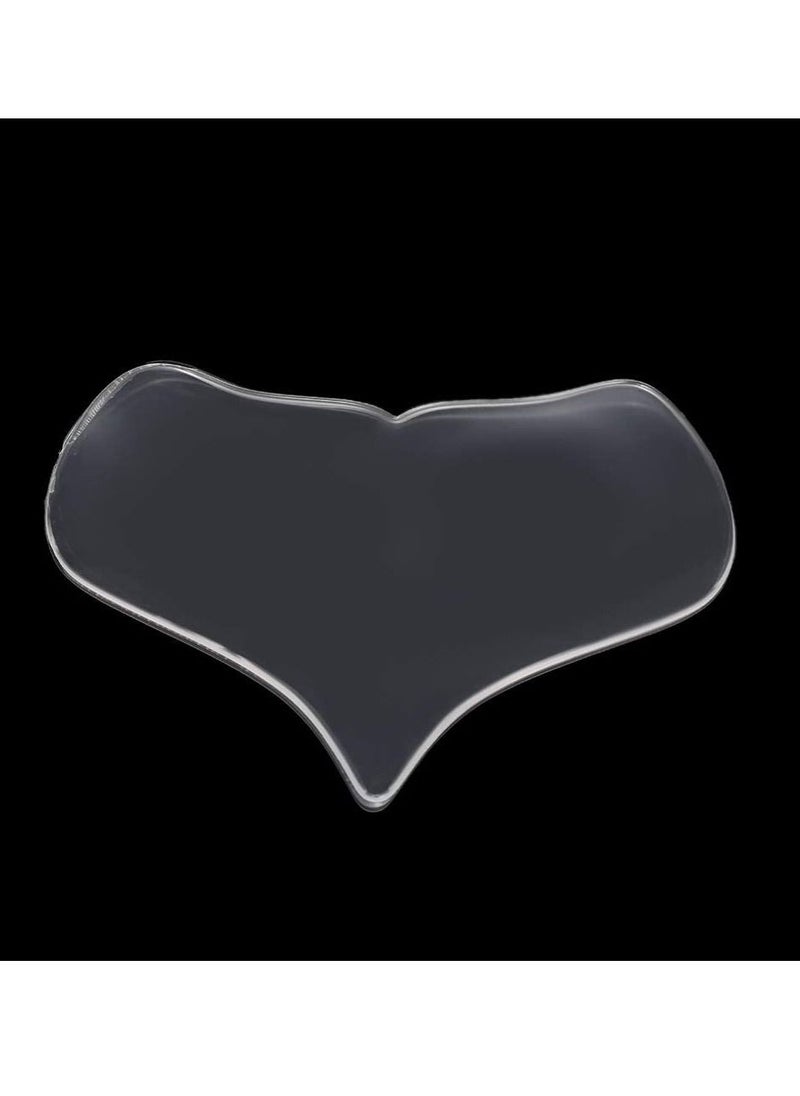 Y&D Silicone Anti Wrinkle Chest Pad, Reusable Wrinkles Aging Breast Skin Care Patch Sticker for Cleavage Prevention Signs of Without Surgery (Peach Shape)  - Image 1