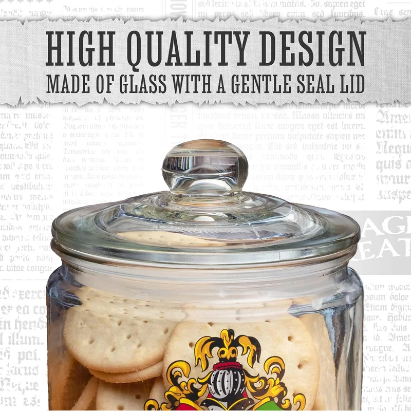 Paladone Paladone Harry Potter Hogwarts Glass Cookie Jar