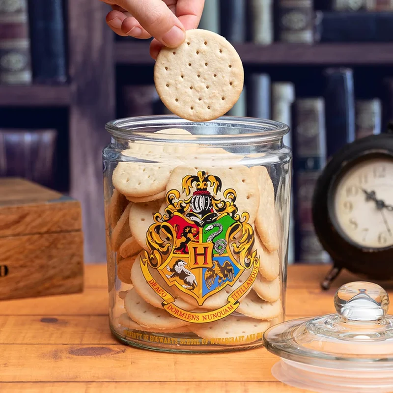 Paladone Paladone Harry Potter Hogwarts Glass Cookie Jar