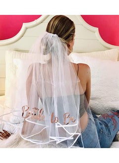 Generic 4 Piece Bride To Be Decoration Set, Lightweight and Easy To Wear, Not Easy To Fall Off, Beautiful Design Makes You Extra Bright At The Party  - Image 4