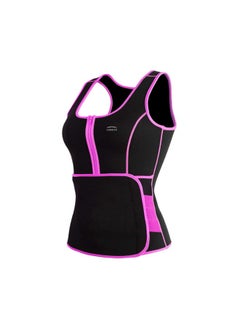 FN-Along Fit Medium Body Shaper Waist Trainer Vest for Women
