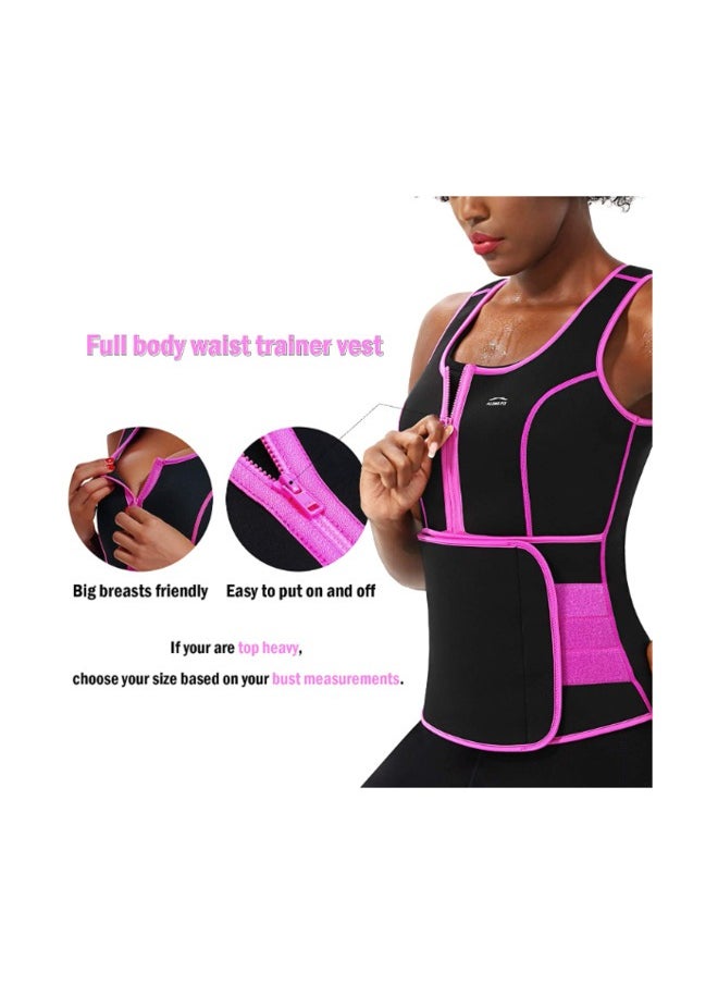 Generic - FN-Along Fit Medium Body Shaper Waist Trainer Vest for Women - Image 1