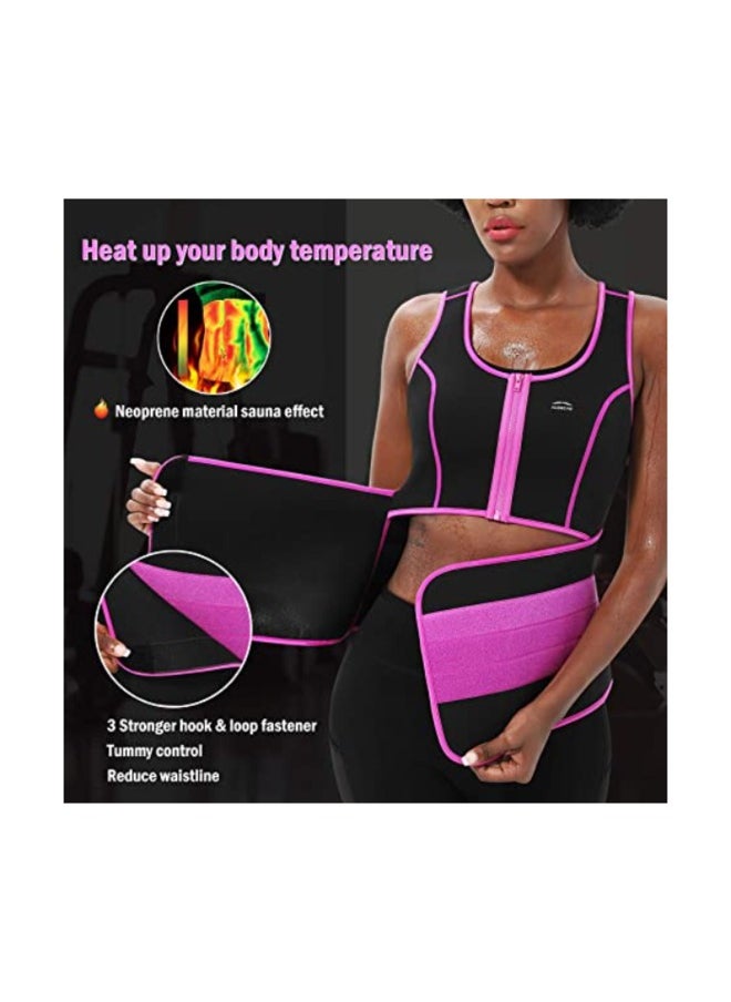 Generic - FN-Along Fit Medium Body Shaper Waist Trainer Vest for Women - Image 1