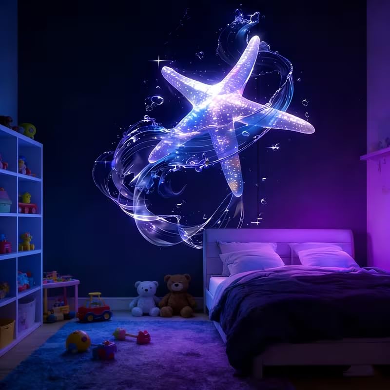 مصباح ليلي LED بتقنية عرض الأنماط الإبداعية - Image 2