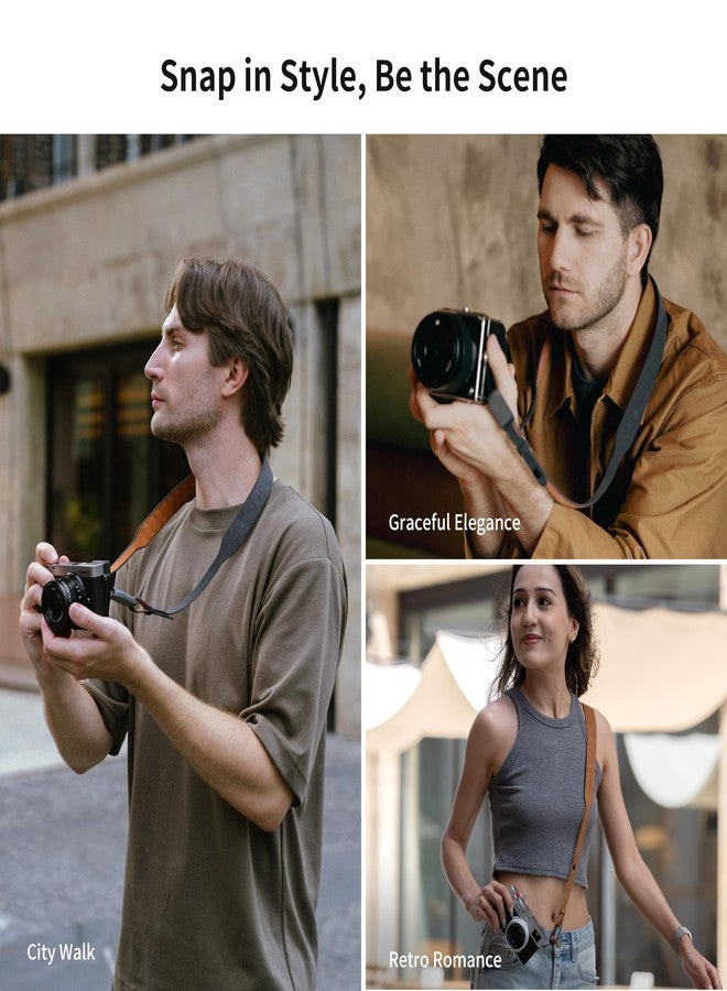 PGYTECH Camera Strap Air Universal Quick Connectors Slim for Peak Design Camera Neck Strap for Slide/Leash/Cuff with Quick Beads - Image 5