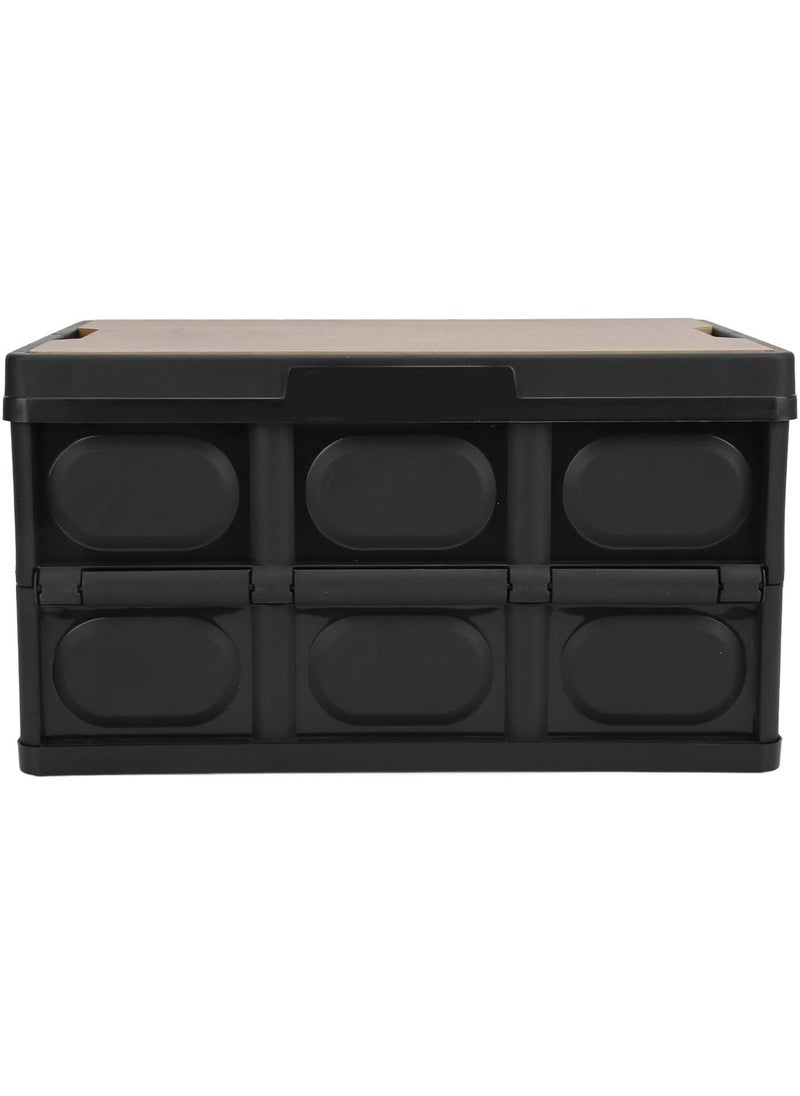 Folding Storage Box, 30L Removable Multifunctional Outdoor Storage Box for Outdoor
