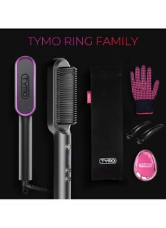 TYMO TYMO HC100 Ring Hair Straightening Brush - Black  - Image 3