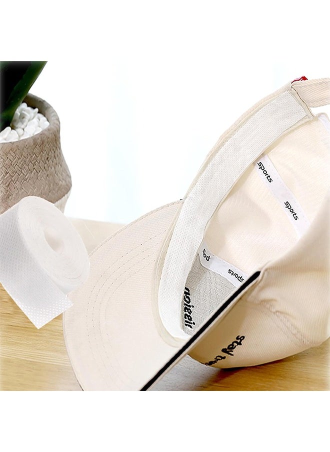 6 Rolls Disposable Collar Protectors, Hat Shirt Collar Sweat Protectors, Collar Protector Sweat Pads, Self-Adhesive Shirt Collar Protector for Shirt Collar Hat Brims